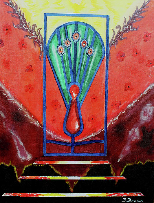 Peacock Painting